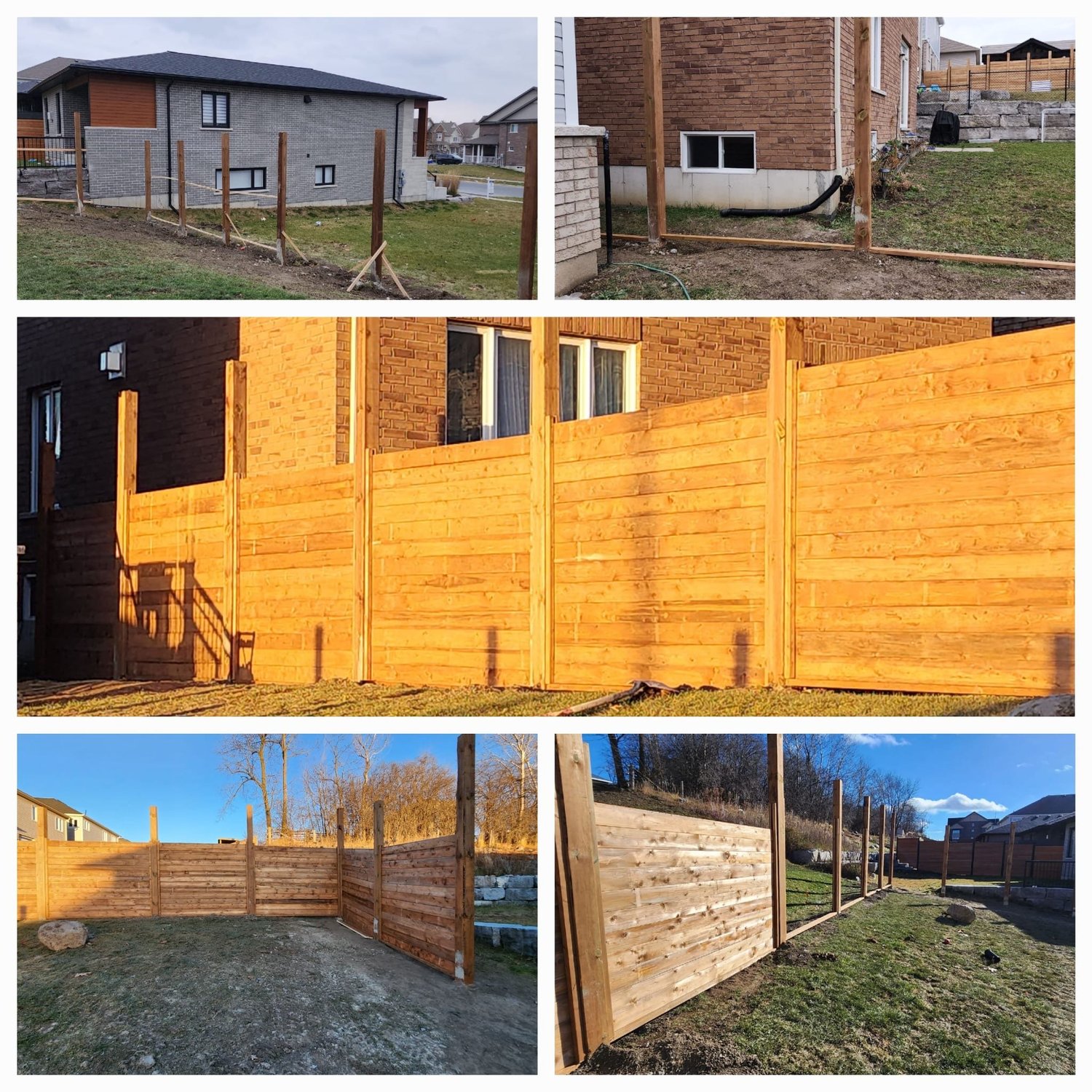 Exterior home improvement project