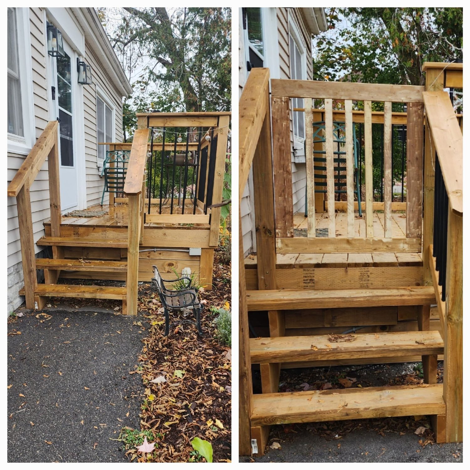 Deck repair and rebuild project