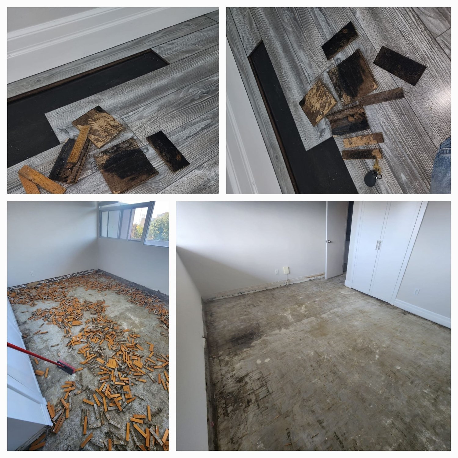 Deck construction and framing project