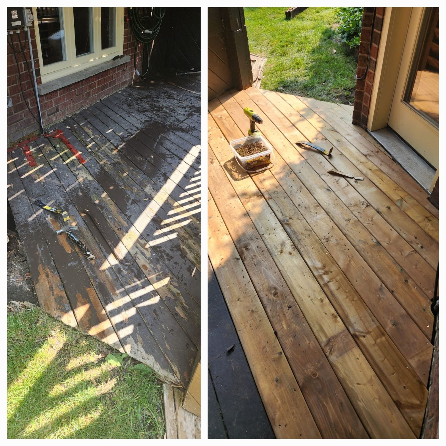 Basement ceiling tile repair and painting