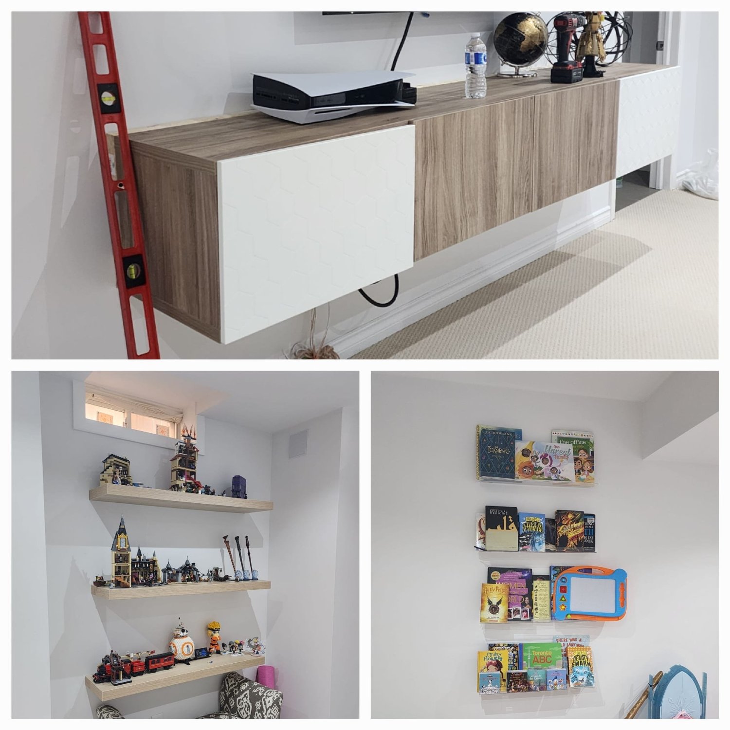 Custom deck building with railing installation