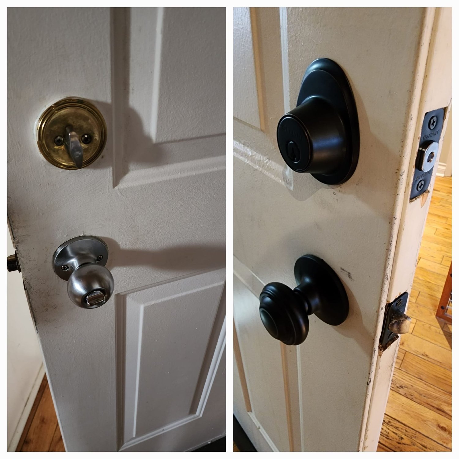 Office renovation and picture hanging installation