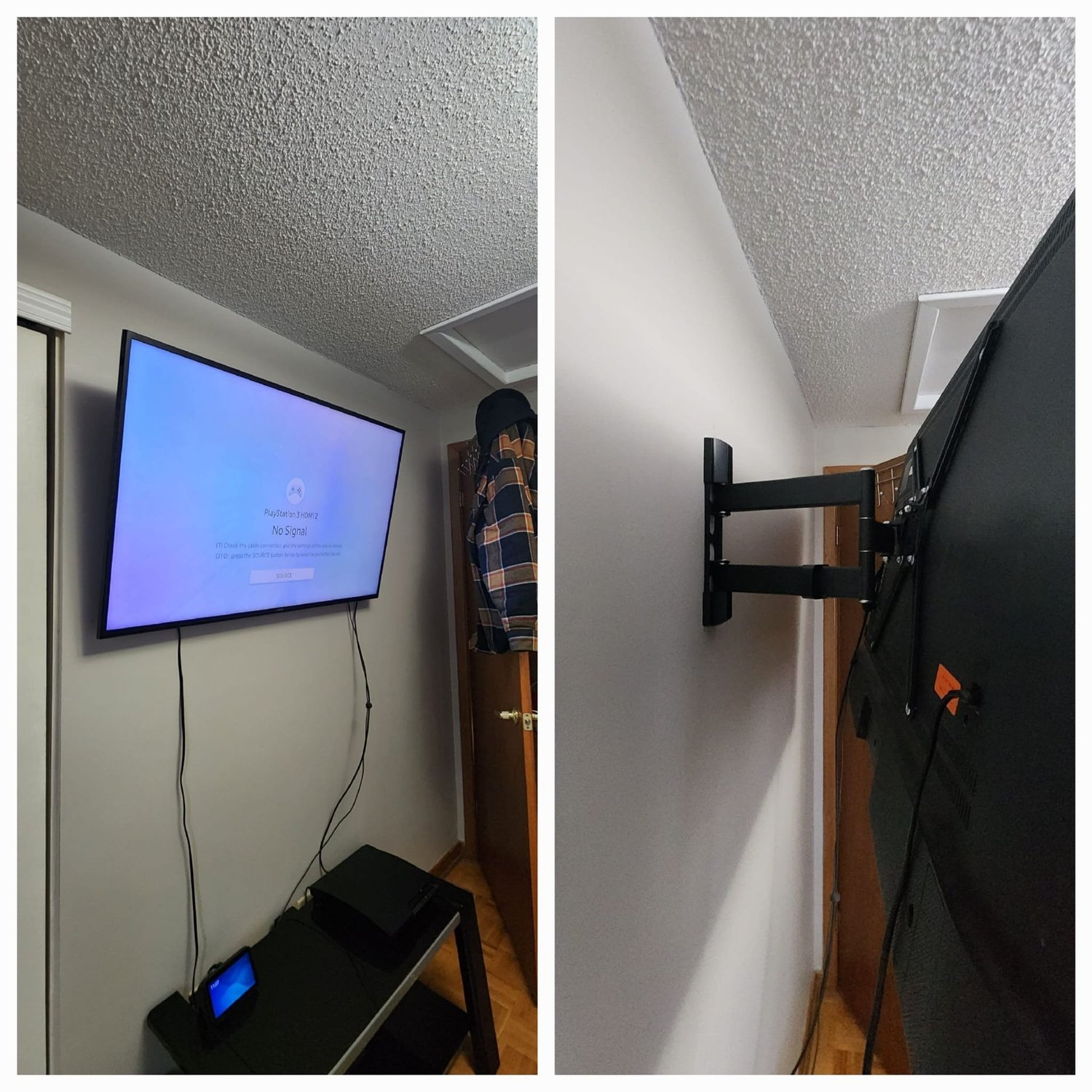 Pressure-treated deck with metal railing construction