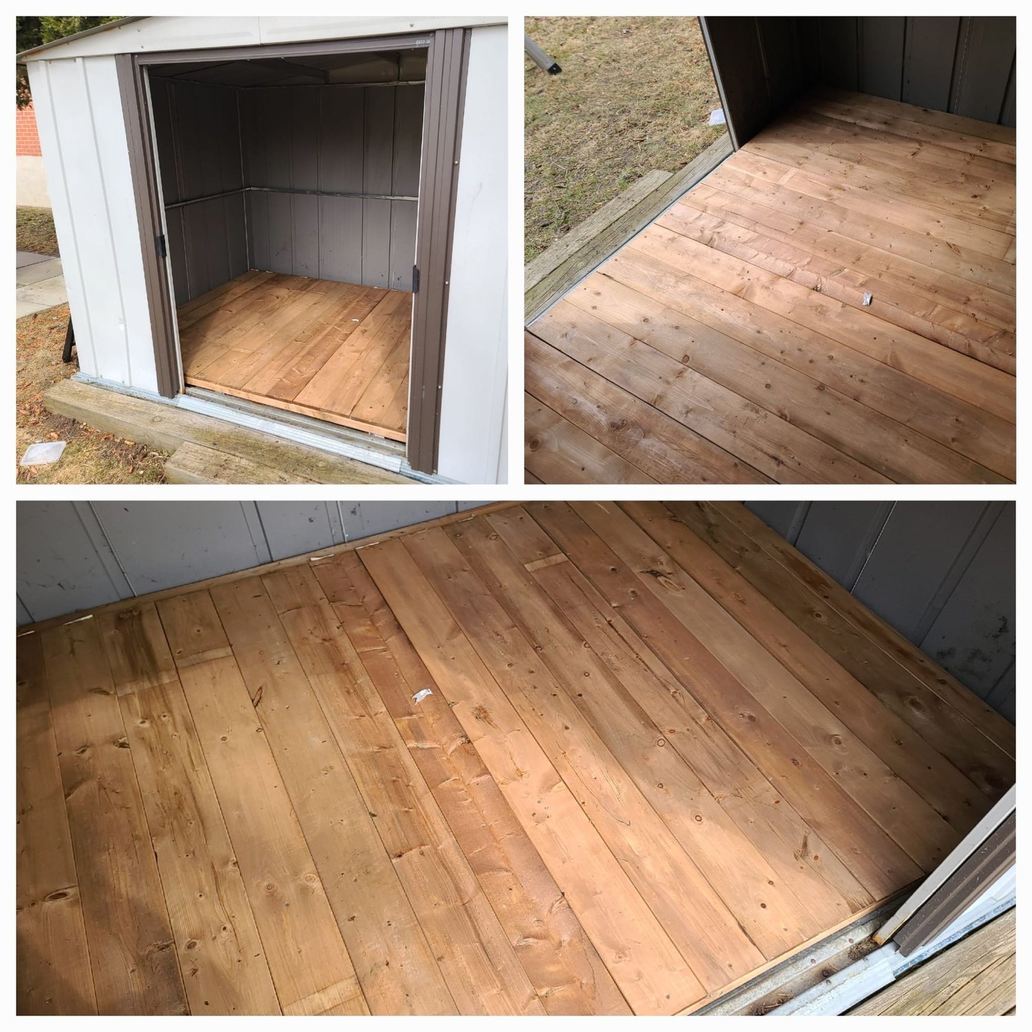 Front entry railing and concrete step installation