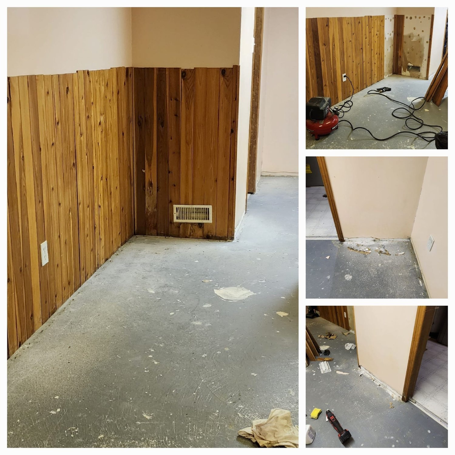 Backyard cleanup and yard clearing