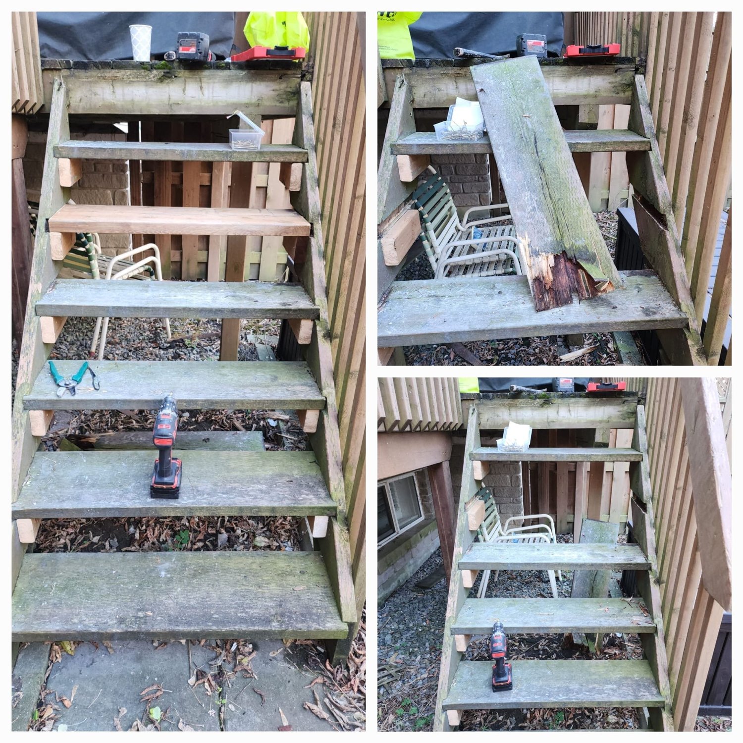 Flooring removal and debris junk removal